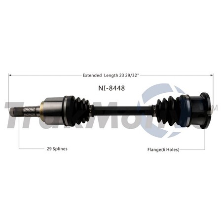 Surtrack Axle Cv Axle Shaft, Ni-8448 NI-8448
